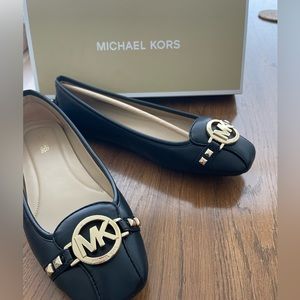 Michael Kors Fulton Leather Moccasin Size 9.5